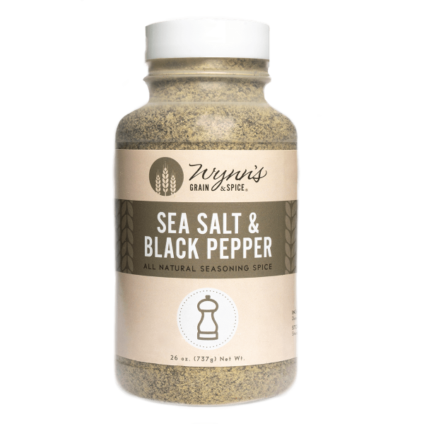 All Natural Sea Salt & Black Pepper