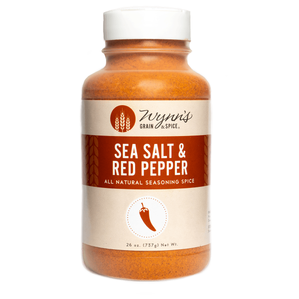 All Natural Sea Salt & Red Pepper